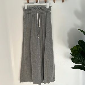 High wasted bell sweats